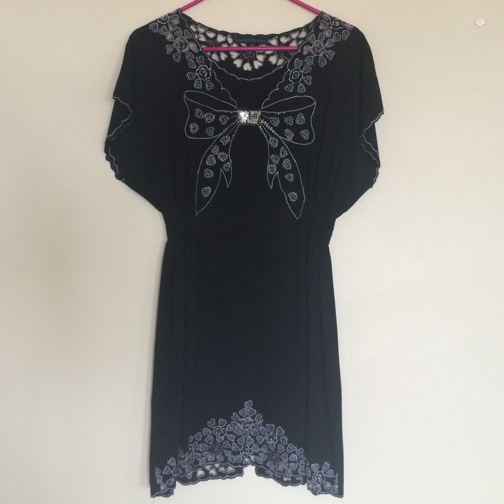 💝 Beaded Mini Dress LBD